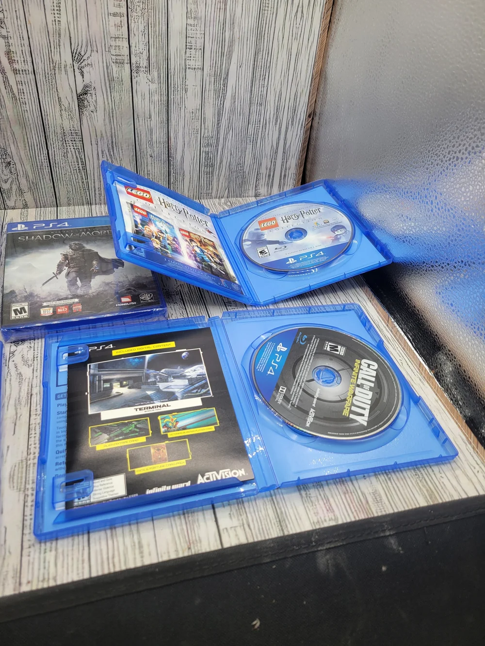 PS4 - Lot Of 5 Games. 3 Are New And Never Opened.